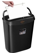 VidaTeco Micro-Cut Paper Shredder 10-Sheet Shreds Paper/Card/Staple/Clip Paper S