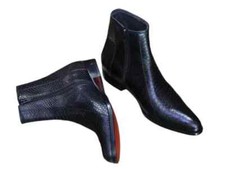 Handmade Men's Black Snake