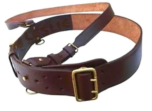 Sam browne belt brown leather - sam,