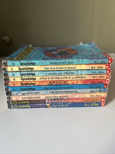 Goosebumps book bundle random - goosebumps,