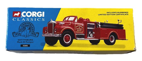Corgi 52602 mack - b, fire