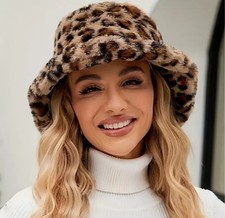 Women Fluffy Leopard Soft