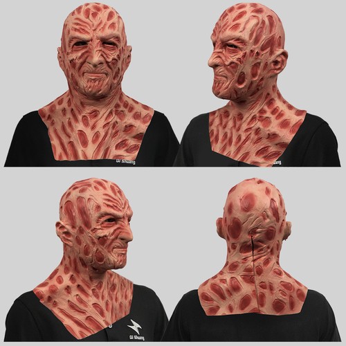 Freddy krueger horror latex - freddy,