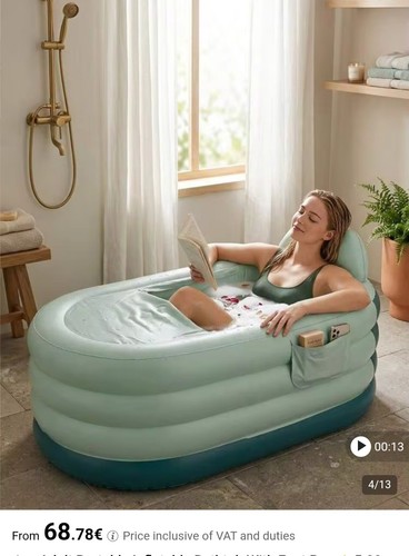 Brand new inflatable bath - new,