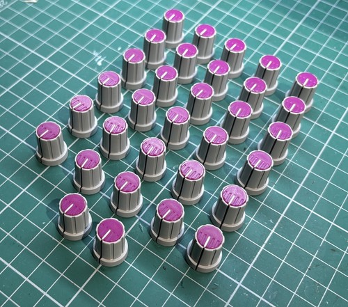 Knob grey purple for - grey,