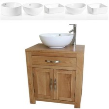 Bathroom Vanity Unit Oak
