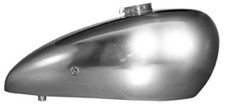 Fuel Tank – Norton ES2 Plunger Frame Chrome with Underside Cutaway - A2/274
