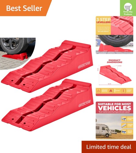 Red heavy duty caravan - duty,