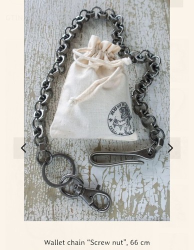 New rumble59 nut wallet chain - new,