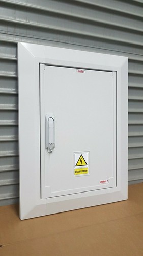 Gas electric meter box - gas,
