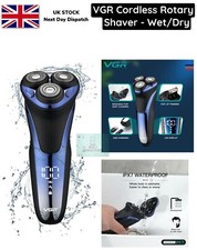 Electric Shaver Wet Dry Rotary