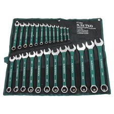 SPANNER SET 25PC SOFT GRIP METRIC 6MM - 32MM COMBINATION WRENCH RING OPEN
