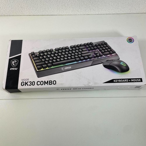 Msi vigor gk30 combo rgb - msi,