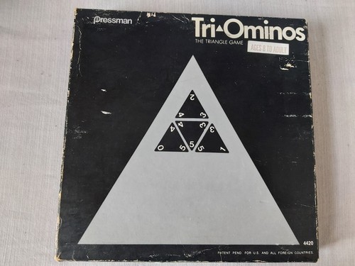 Vintage 1960s tri ominos - vintage,
