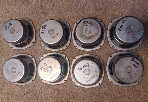 Ohm speakers removed - 3", from