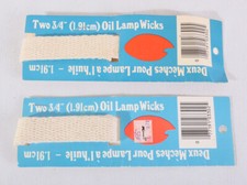 NOS Oil Lamp Wicks (5 total)