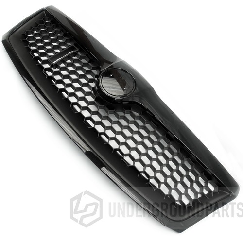 Front radiator bumper grille - front,
