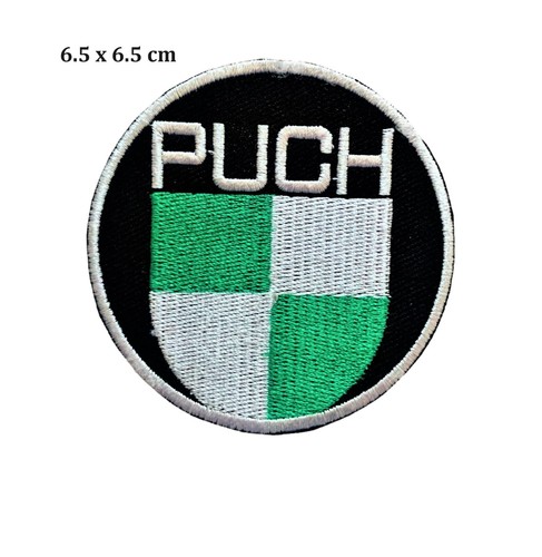 Bike parts puch - bike, embroidered