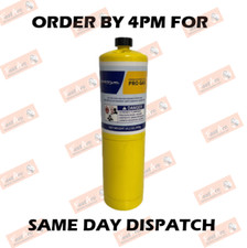 1 X MAPP MAP PRO PLUS GAS DISPOSABLE BOTTLE PLUMBERS BURNER CYLINDER 400G