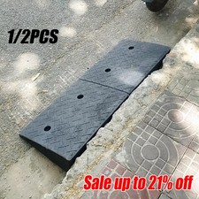 Heavy Duty 2pcs Rubber Kerb