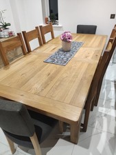 Large Solid Oak Extendable