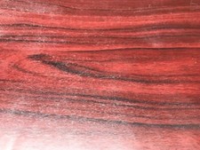 MAHOGANY TABLE & BLACK TRIM + FOLDING LEG KIT - Caravan/Campervan