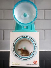 Silent Spinner Sharples Rodent Wheel Blue 12 cm