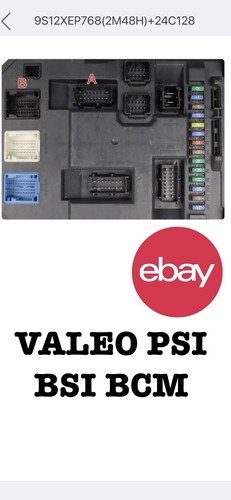 Ecu valeo bsi - ecu, peugeot