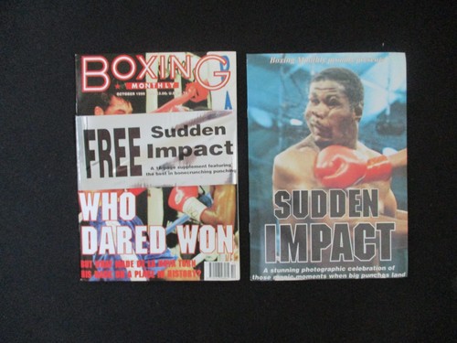 Boxing monthly magazine - boxing,