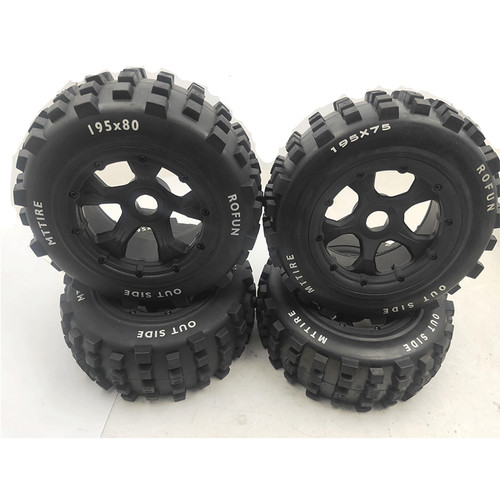 Knobby front and - front, rear