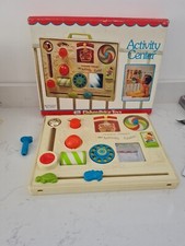 Fisher Price ACTIVITY CENTER Toddlers Babies Cot Toy Vintage Retro 80s Prop
