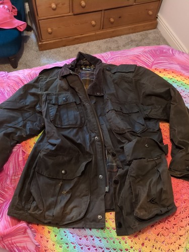 Barbour trooper wax jacket - wax,
