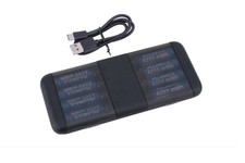 PUJIMAX 8 PCS 4255mWh 1.5V Rechargeable Lithium AA Batteries with Fast Charger