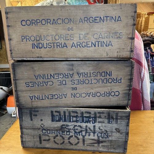 Corned mutton wooden packing - mutton,