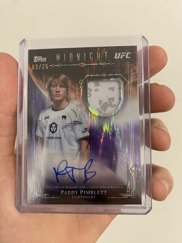Topps ufc midnight - midnight, paddy