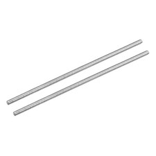 Fully Threaded Rod M4 x 130mm 0.7mm Pitch 304 Stainless Steel Right Hand 2 Pcs