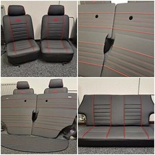 Classic Mini Austin Custom Seat Covers - Full Interior / Cards / Shelf / Gaitors