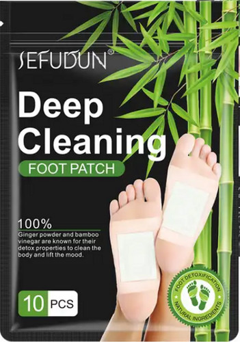 Natural detox foot patches - 10,
