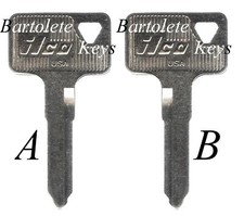 Replacement Key Blank Fits Kawasaki Meanstreak KLX250 Tengai GPZ VN800 VN1600