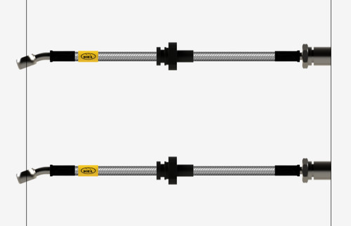 Rear hel braided brake lines - rear,