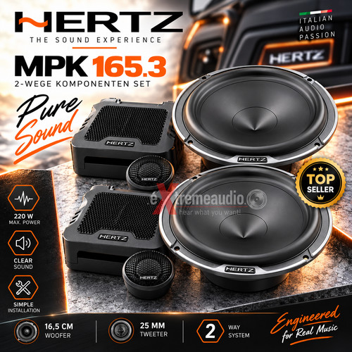 Hertz mpk 165 set 5cm - 16.5cm, 2