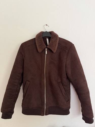 Zara man brown faux - zara,