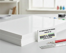 A4 White Foam PVC Board 10mm -