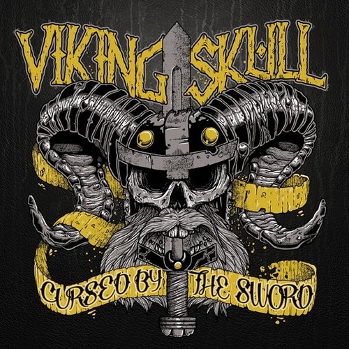 Viking skull cursed by the - skull,