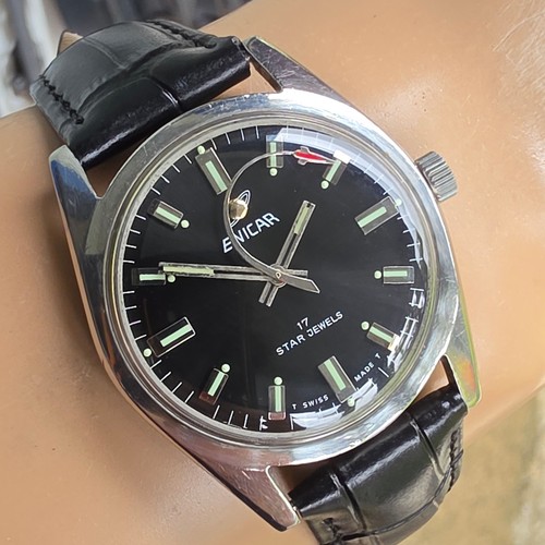 Vintage enicar men manual - enicar, men's