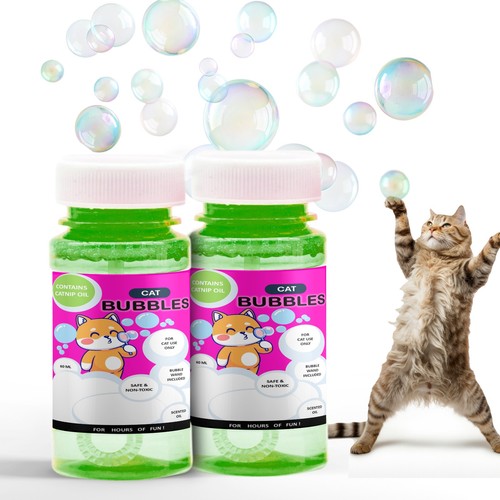 Cats kittens bubbles with - bubbles,