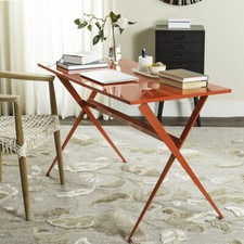 SAFAVIEH Chapman Desk | Red |