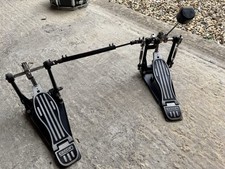 Dixon Double Bass Pedal - Heavy Duty, Twin Chain. Missing Beater
