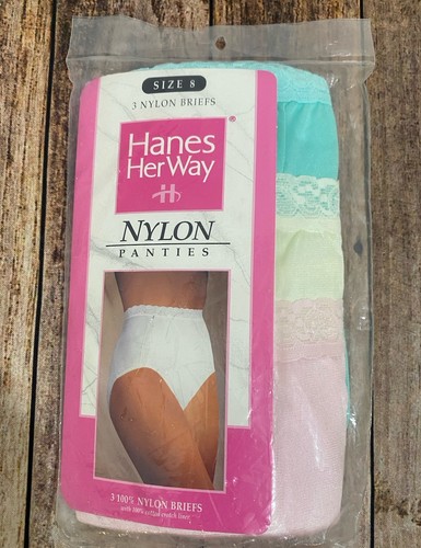 Vtg nos hanes nylon briefs - hanes,
