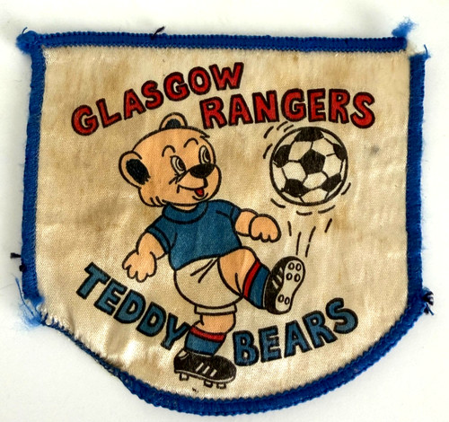 Vintage glasgow rangers teddy - rangers,